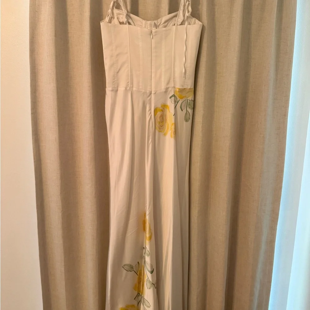 For Love and Lemons Millie Maxi Dress Size M - Picture 5 of 6